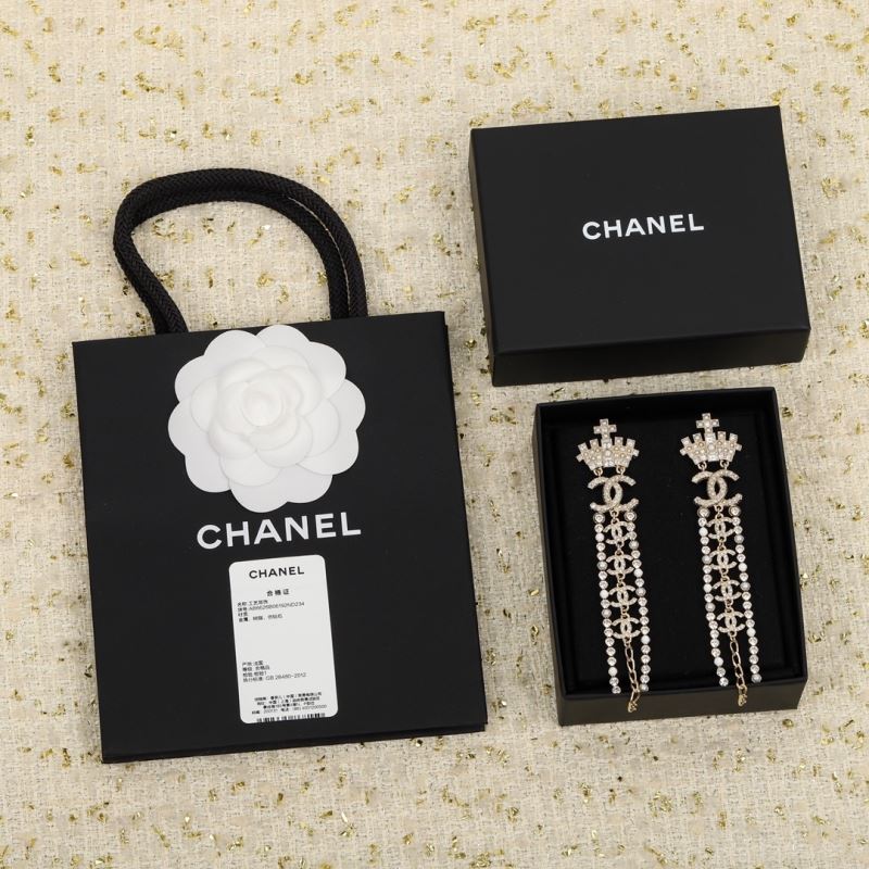 Ch*el earrings